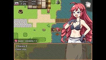 Impregnate my harem farm [ BREEDING HENTAI game ] Ep.2 learning how to make sex to a virgin cutie !