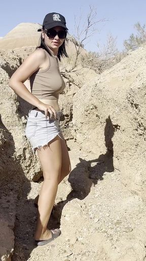 Public Pissing Compilation in Nature! Traveling! POV!