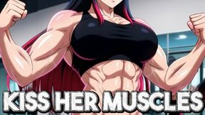 POV Muscle Control | Rika Stretches While Letting You Worship Her Athletic Body