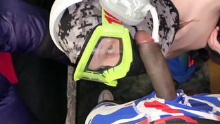 Trans Damsel Drone Bj's Rod in Jizm Facialed Pointy Jacket