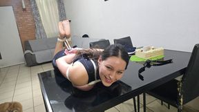 The hot feet of a sporty girl (custom)