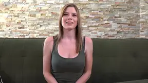 First ! Smoking Hot Blonde Breaks Out Her Shell With A Big Dick - Mia Collins