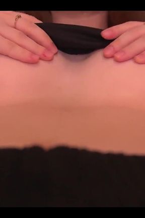 Big Tits Touching Until Orgasm From Modest Girl