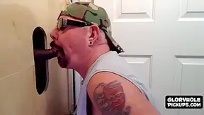 Very Naughty Backdoor Bandit Shows His Cock Sucking Skills