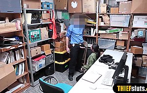 Petite asian teen criminal punish fucked by LP officer