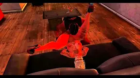 Milf Seduces Big Black Stud on Sofa - Steamy Interracial Anal Climax