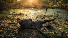 Aliona Got STUCK IN A SWAMP | Feet Trapped in Mud! Dangerous Forest Adventure | Wilderness Survival