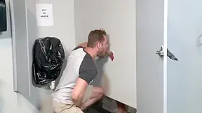Fetish Stepdaddy Rough Sex On Public Bathroom Floor