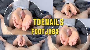 Pov: First Time You Meet The Model With Naturally Long Fingernails & Toenails Experience Her Footjob Services | LINH'S LONG NAIL | CRAZY ABOUT LONG AND NATURAL NAILS