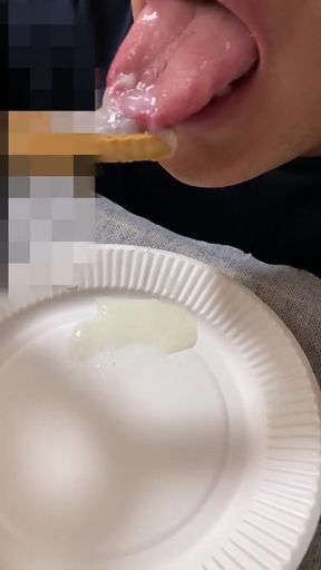 Eating sweets while wearing a ring   Clip 1