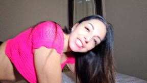 she was craving a big black cock, maya and luca pov adventure with trans lana.