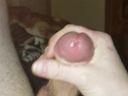 Pre cum masterbation
