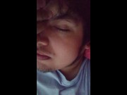 Cute eyes guy getting a Rough fuck by depression