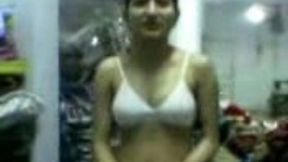 My Indian cute girlfriend is willing to fuck on webcam