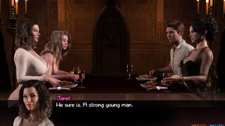 Treasure Of Nadia v75031 Part 206 Sexy Dinner By LoveSkySan69