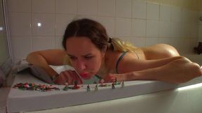 Sea Creature GIANTESS Vore (mkv)