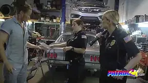 Cops With Big Tits Banged By Stranger