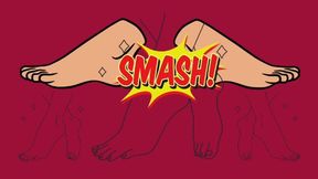 Smash! - Audio Only - Lilith Taurean smashes your testicles into oblivion with her bare feet