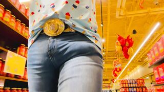 Jizz-shotguns In The Insane S2:E10 Pt 1 - Enormous Spunk-pump Cowboy Grocery Shop Swelling Taunt in Flesh Cock-squeezing Denim - POINT OF VIEW