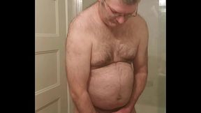 Nude Martin Lavall&eacute_e mastubates, ejaculates and eats his sperm