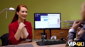 VIP4K Agent screws busty redhead Isabella Lui because she really needs money