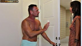 Hairybush 21yo babe pounded by DILF