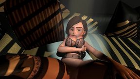 helen parr fucking secretly in the attic