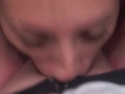 Candie Cross passed her facefuck exam with flying colors!