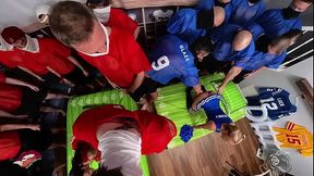 Football Team Vs Cheerleader Gangbang Full BTS