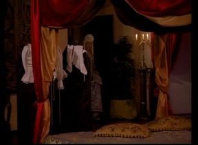 Two lesbians have a threesome with a gentleman