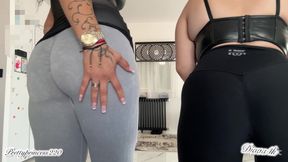 Big Asses in Leggings - Crazy Farts