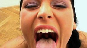 reverse and frontal footjob, a lot of cum but a lot of cum!!! my feet are bathed in cum