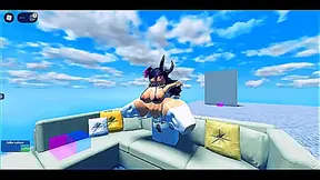Roblox Beauty Craves Hard Condom Action in Steamy VR Encounter