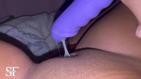 Test My New Dildo for My Pussy