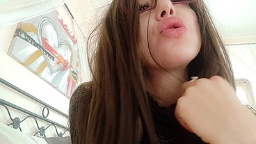 Chantal Channel so naughty while she pick her nose