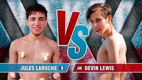 Devin Lewis Jules Laroche Go Wild in Steamy Shower Fun – GayTwinks 18+