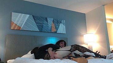 Femboy Jasmyne Jaye Fucked by TS Bailey Wilde