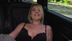 German Babe Sucks 2 Guys Outside Til They Cum in Her Mouth