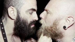 German Pig Tag Teamed in Darkroom