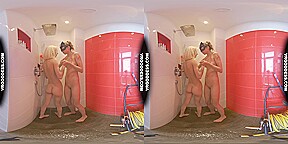 Creative Porn Hot Teens Miss Pussycat Painting Canvas And Naked Bodies With Poppy Fingering