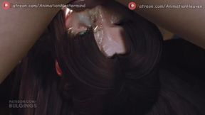 Ifalna JAV in hardcore gangbang animation with rough doggystyle action