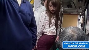 Horny Asian Babe Fornicateed On The Bus