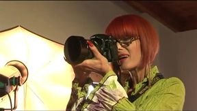 Huge boobs lesbians pussy dildo penetrated pussy licking in 69 position