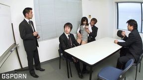 sexy japanese secretary girl fucking all days in the tokyo office