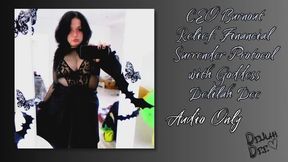 CEO Burnout Relief: Financial Surrender Protocol with Goddess Delilah Dee - Audio Only