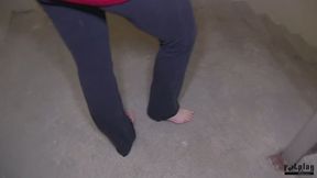 Inna BG's Dirty BareFeet Tease 2 - 720 mp4