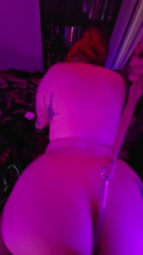 POV anal hooking &amp; clapping some thicc goth ass