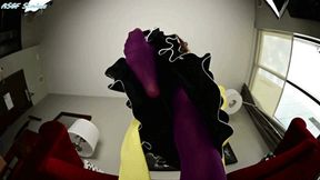 FBC purple hose POV CRUSH! - MP4