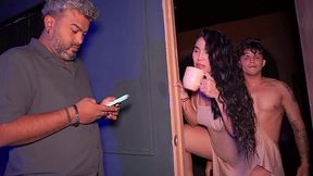 My Curvy Stepmom Satisfies the Itch Between Her Legs with a Huge Cock