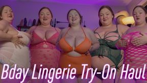 Bday Lingerie Try-on Haul | September 2025